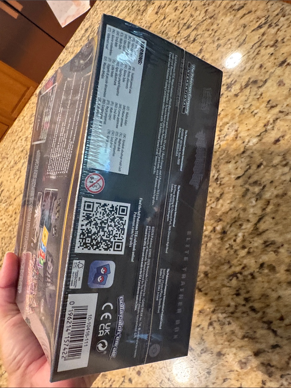 Pokémon TCG Elite Trainer Box new sealed bix- Mega Evolution Pitch Black (Black - Picture 5 of 6